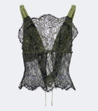 Christopher Esber Aluna lace top