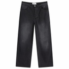 END. x YMC Replacement Jean in Washed Black