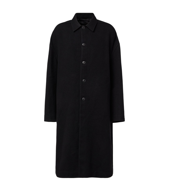 Photo: Rick Owens Brad virgin wool coat