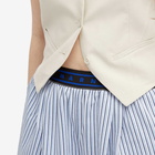 Marni Women's Logo Shorts in Vivid Blu