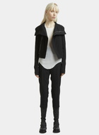 Rick Owens Rib Knit Crew Neck Vest Top