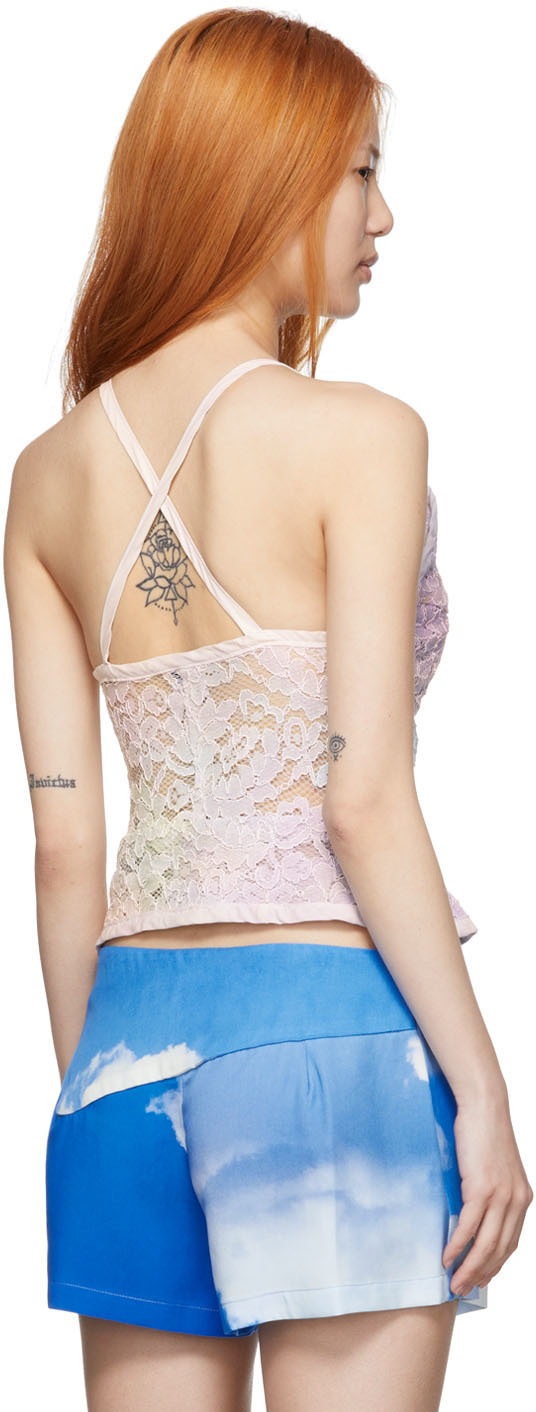 Rose Murdoch Multicolor Bee Tank Top