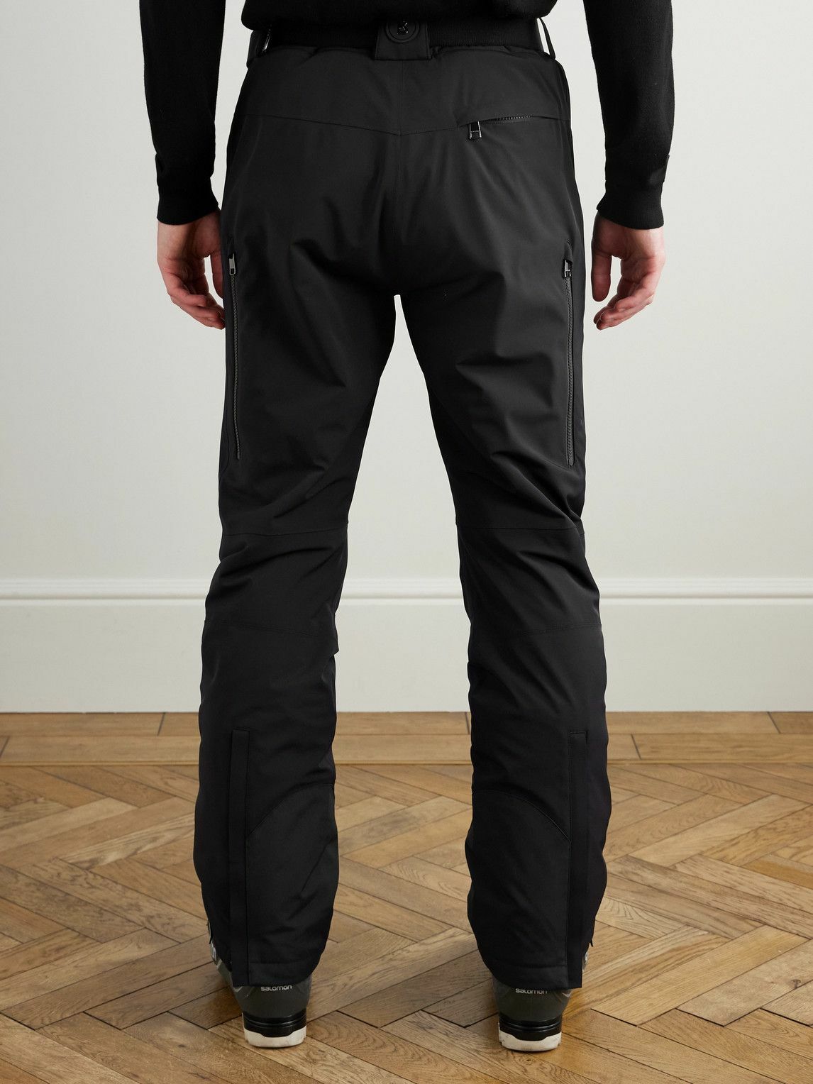 BOGNER - Thore2-T Straight-Leg Belted Ski Pants - Black