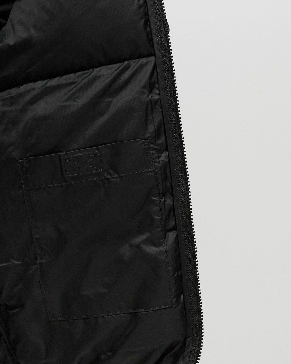 Lacoste Short Water Repellent Hooded Puffed Jacket Black Down & Puffer Jackets