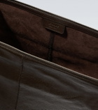 Lemaire Quiver Clip leather shoulder bag