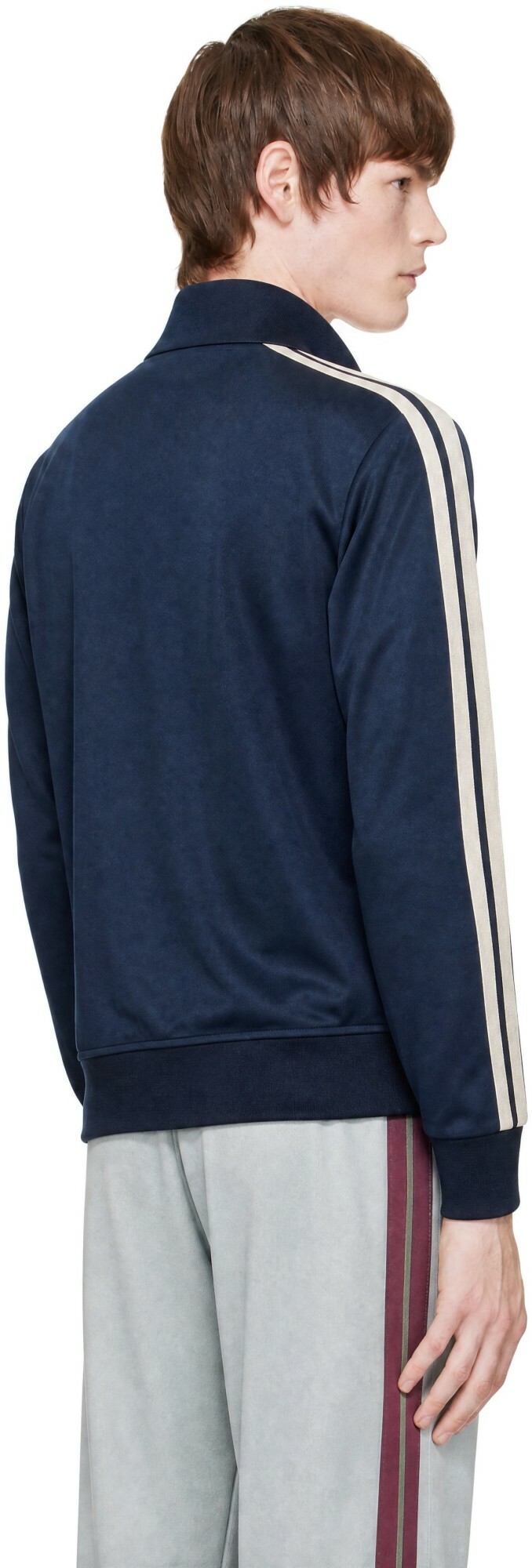 Palm Angels Navy Palm Tree Track Jacket