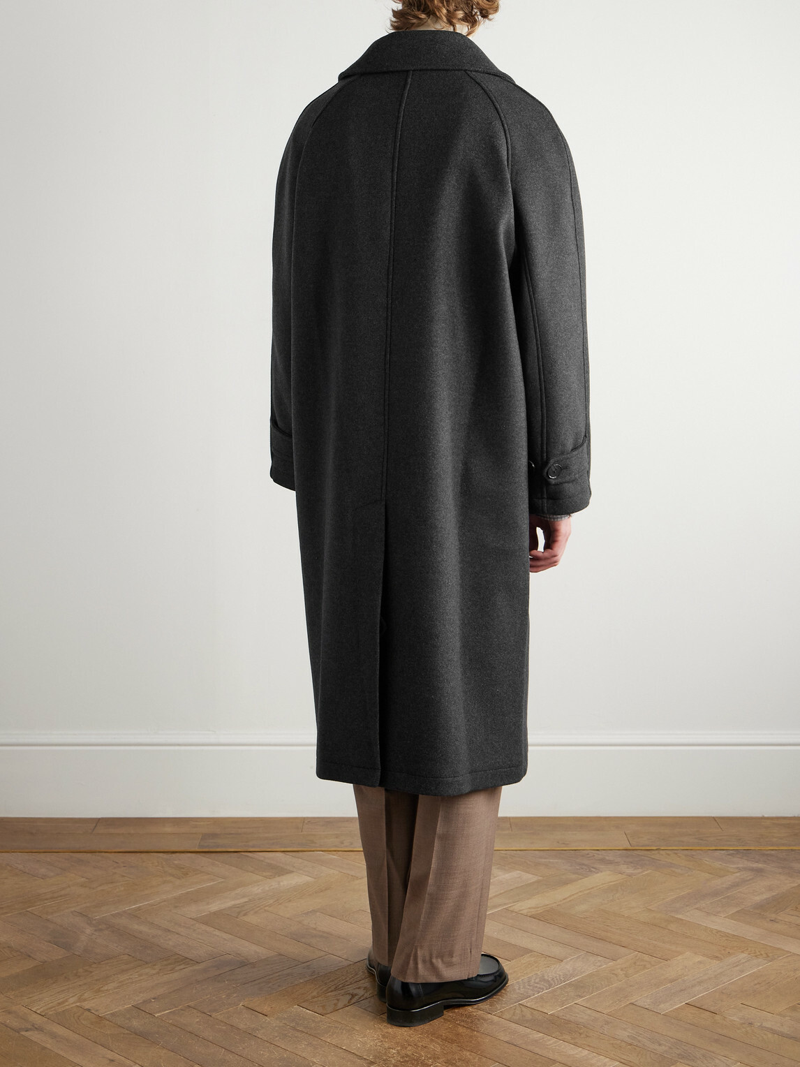 mfpen - Installation Oversized Recycled-Wool Coat - Gray