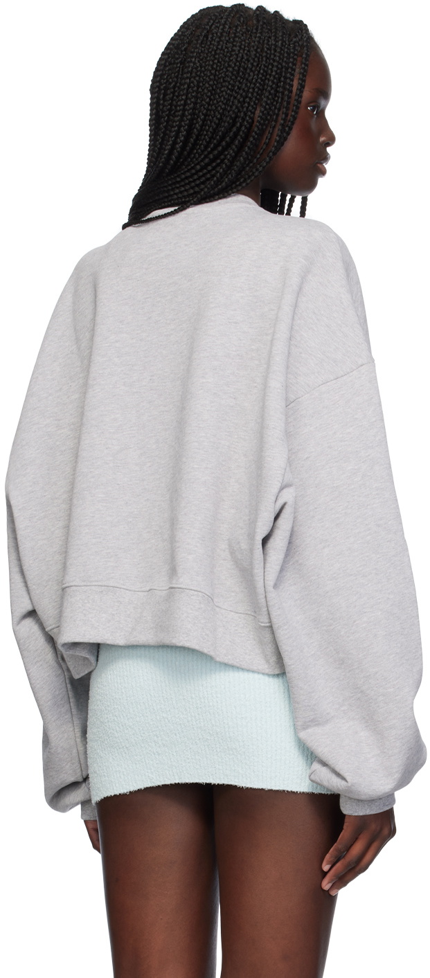 WARDROBE.NYC Gray Hailey Bieber Edition HB Sweatshirt