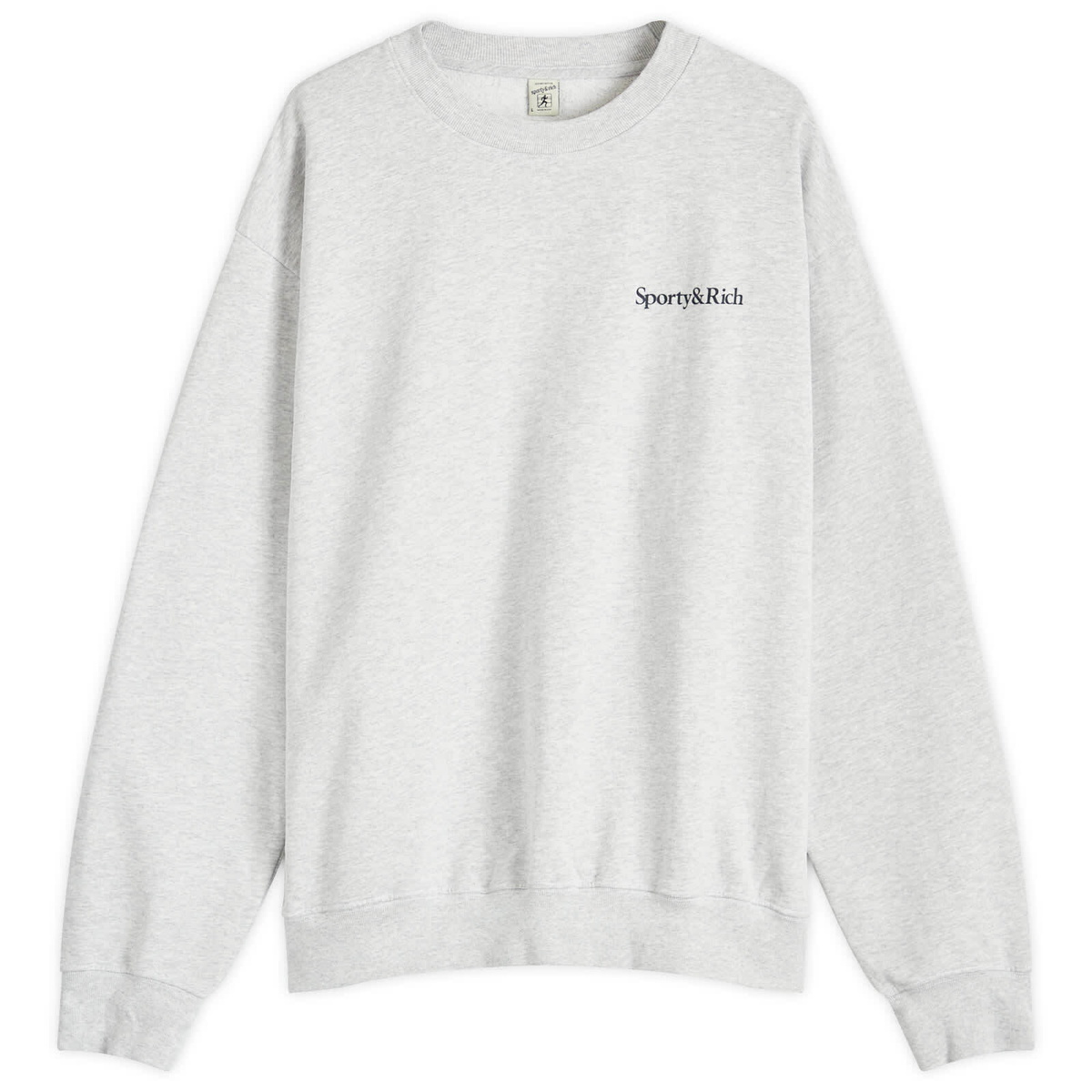 Sporty & Rich Men's Fitness 94 Sweatshirt in Heather Grey