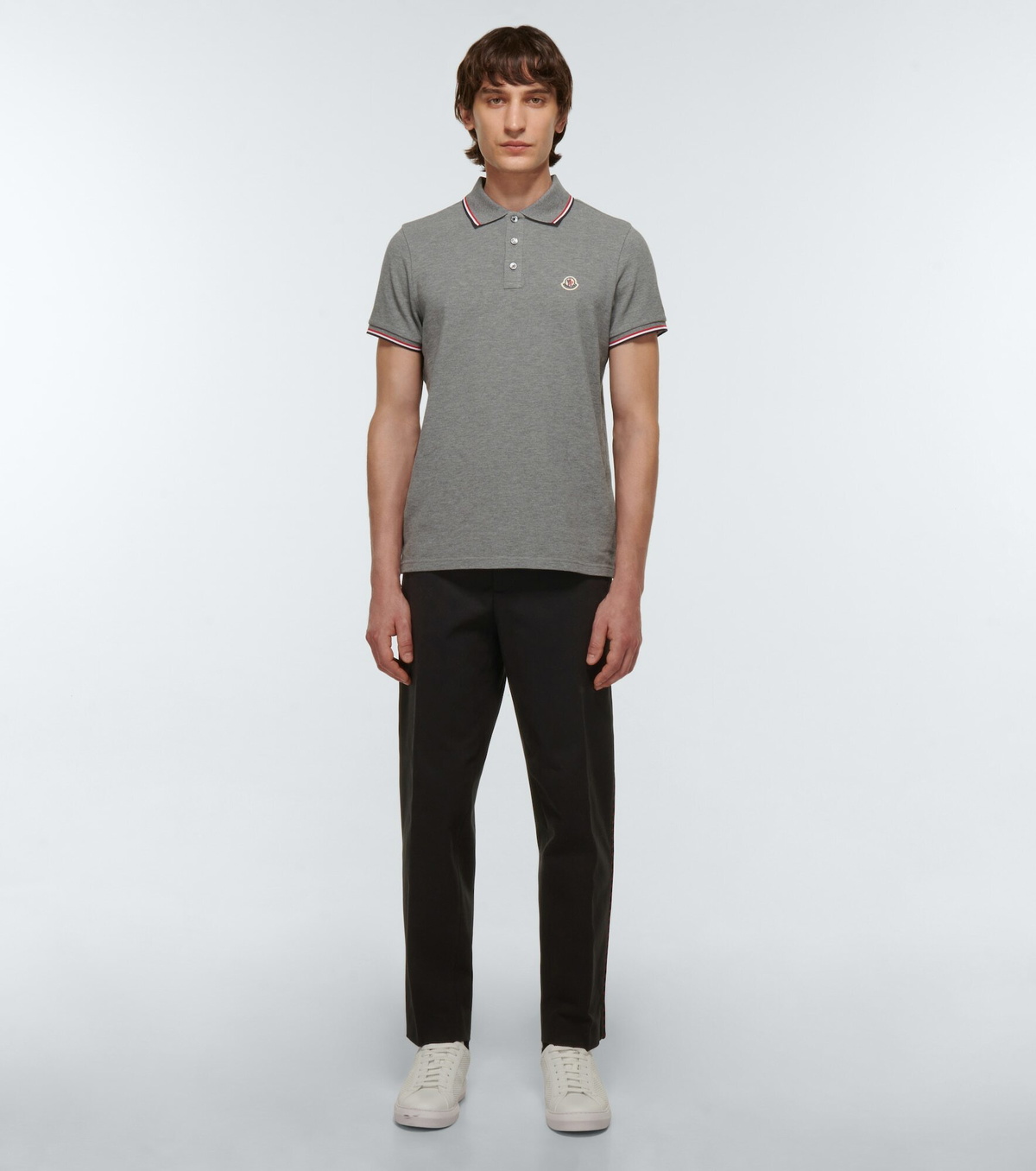 Moncler - Cotton slim pants Moncler