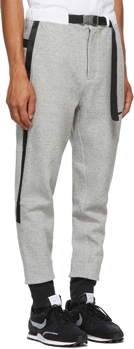 Nike Grey Sacai Edition Jersey Lounge Pants Nike