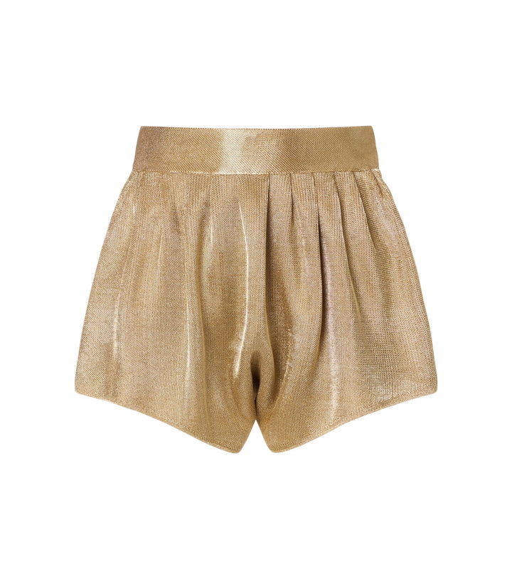 Photo: Alaïa High-rise mesh shorts