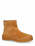BALLY - 30mm Carsey Suede & Rubber Boots
