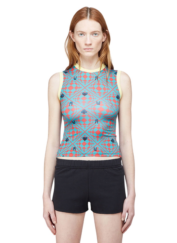 Photo: Maisie Wilen Knitted Muscle Beach Tank Top
