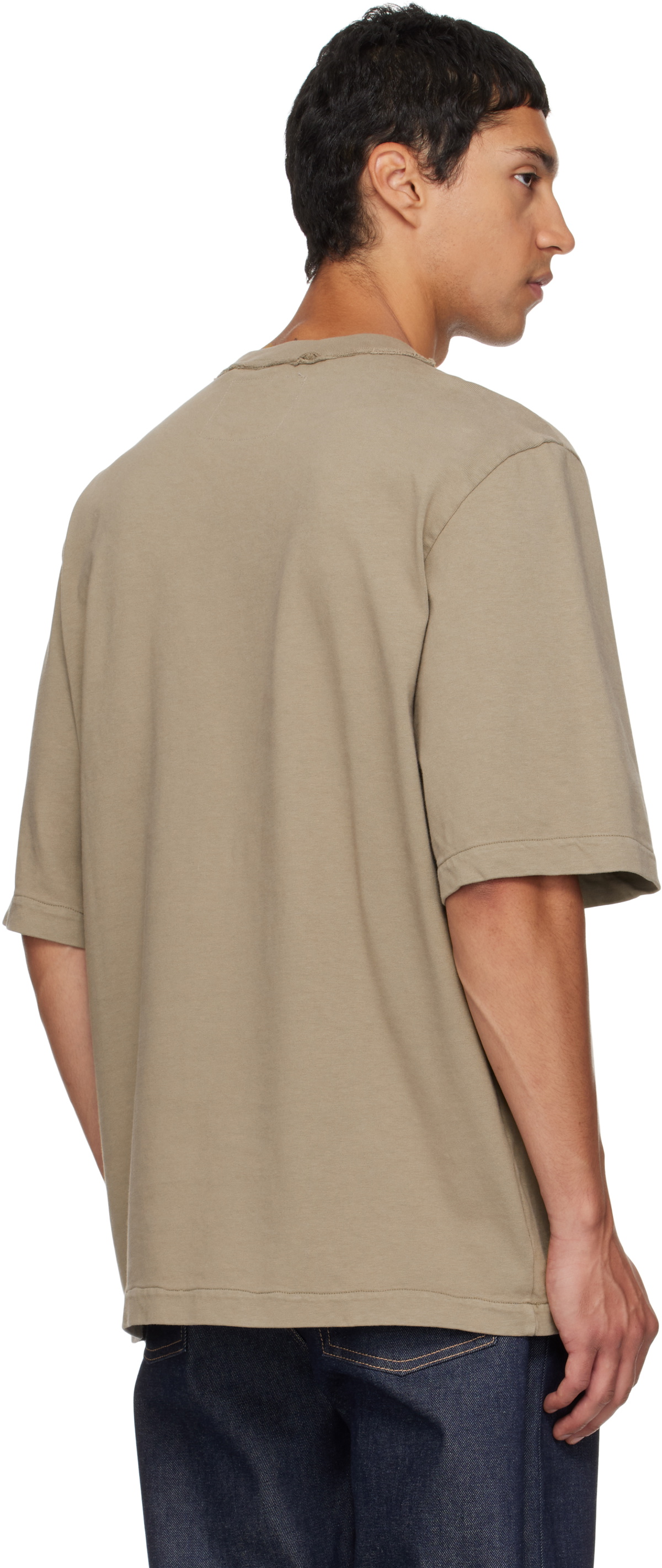 Camiel Fortgens Taupe Big T-shirt