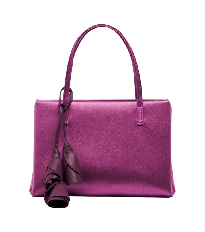 Photo: Magda Butrym Barbara satin top-handle bag