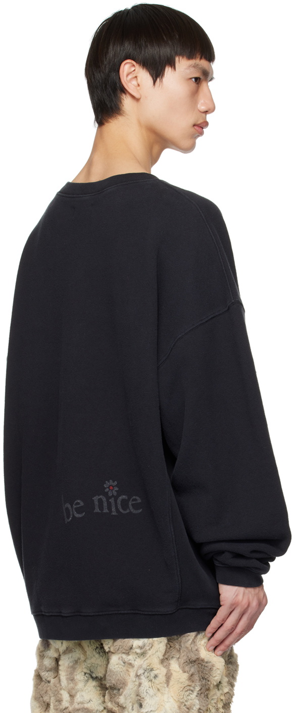 ERL Black 'Venice' Sweatshirt