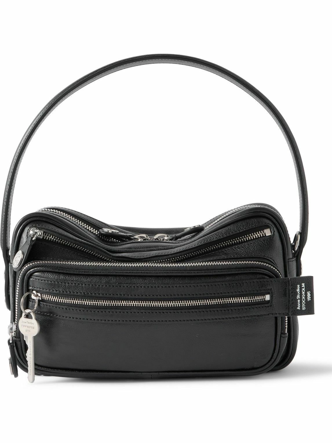 Acne Studios - Platt Cracked-Leather Messenger Bag Acne Studios