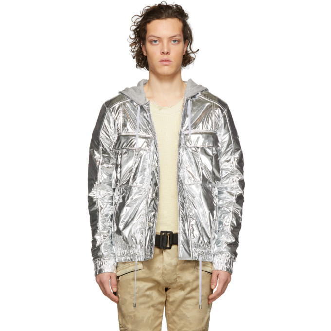 Photo: Balmain Silver Metallic Jacket