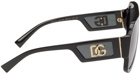 Dolce & Gabbana Black Large Sunglasses