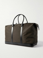 TOM FORD - Leather-Trimmed Recycled-Nylon Weekend Bag