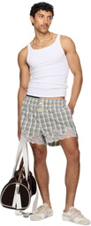 Martine Rose SSENSE Exclusive Gray French Knickers Shorts