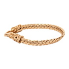 Emanuele Bicocchi Gold Foxtail Chain Bracelet