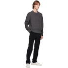 rag and bone Grey Wool and Cashmere Finch Sweater