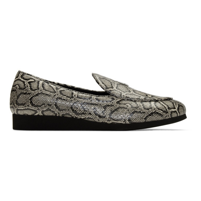Photo: 1017 ALYX 9SM Black and White St. Marks Loafers