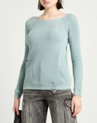 Jucca Womens Sweater Light in Green