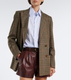Blazé Milano Everyday checked wool and cashmere blazer