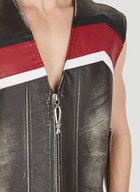 Eytys Harper Graphic Vintage Sleeveless Jacket