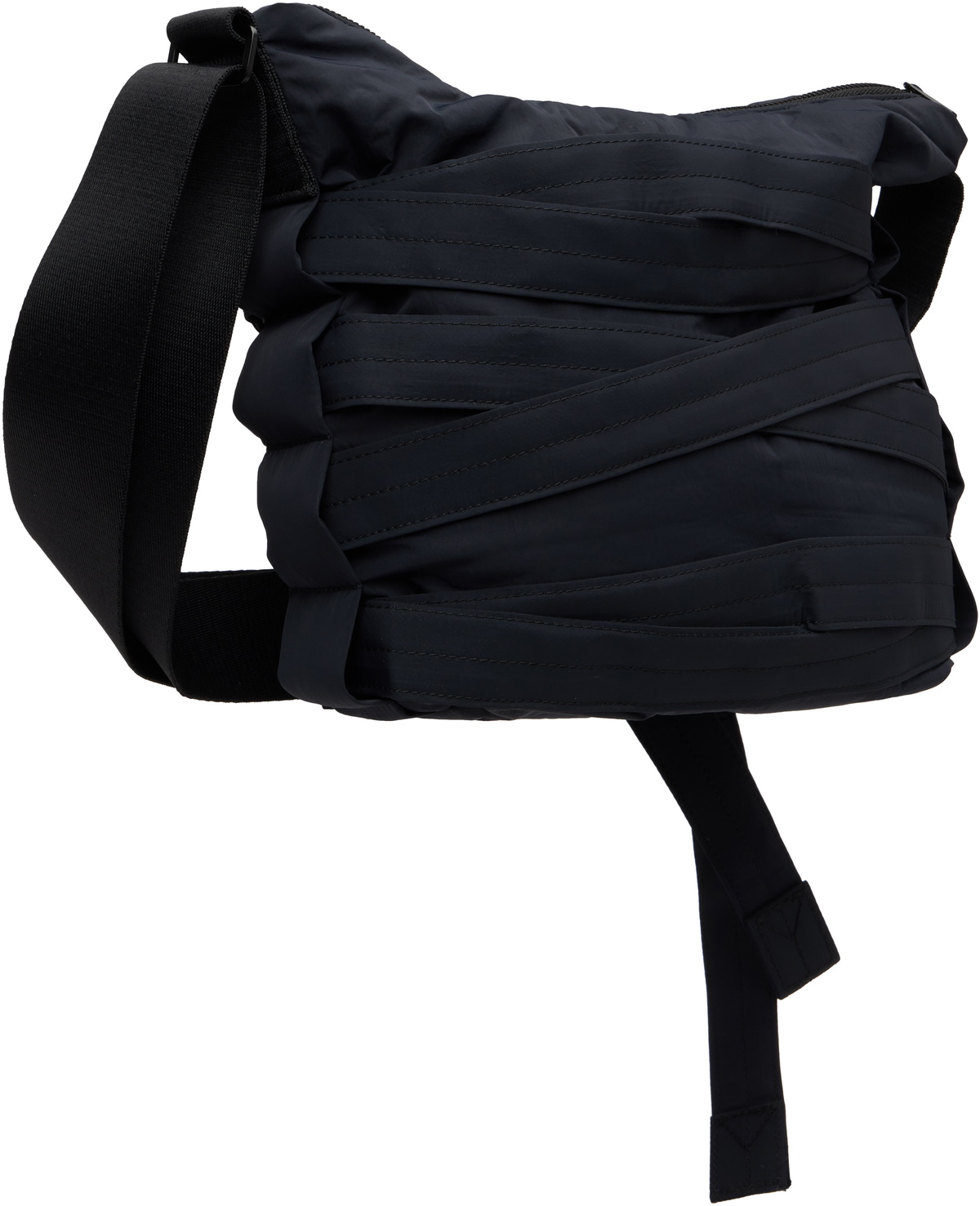 Y-3 Black 'Y-3' Cinch Shoulder Bag