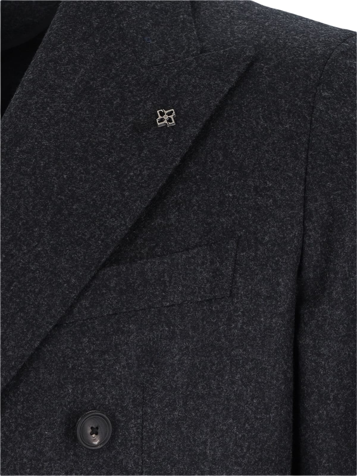 Tagliatore Double-breasted Virgin Wool Blazer