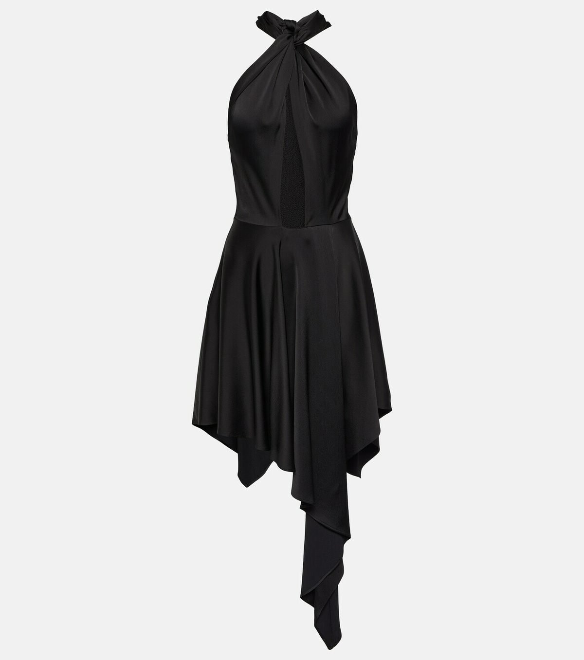 パーティードレス Stella McCartney 6A0157 3AU354 1000 Dresses Black Stella McCartney Cutout asymmetric halterneck dress Stella