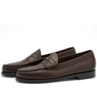 Bass Weejuns Men's Larson Soft Penny Loafer in Chocolate Leather