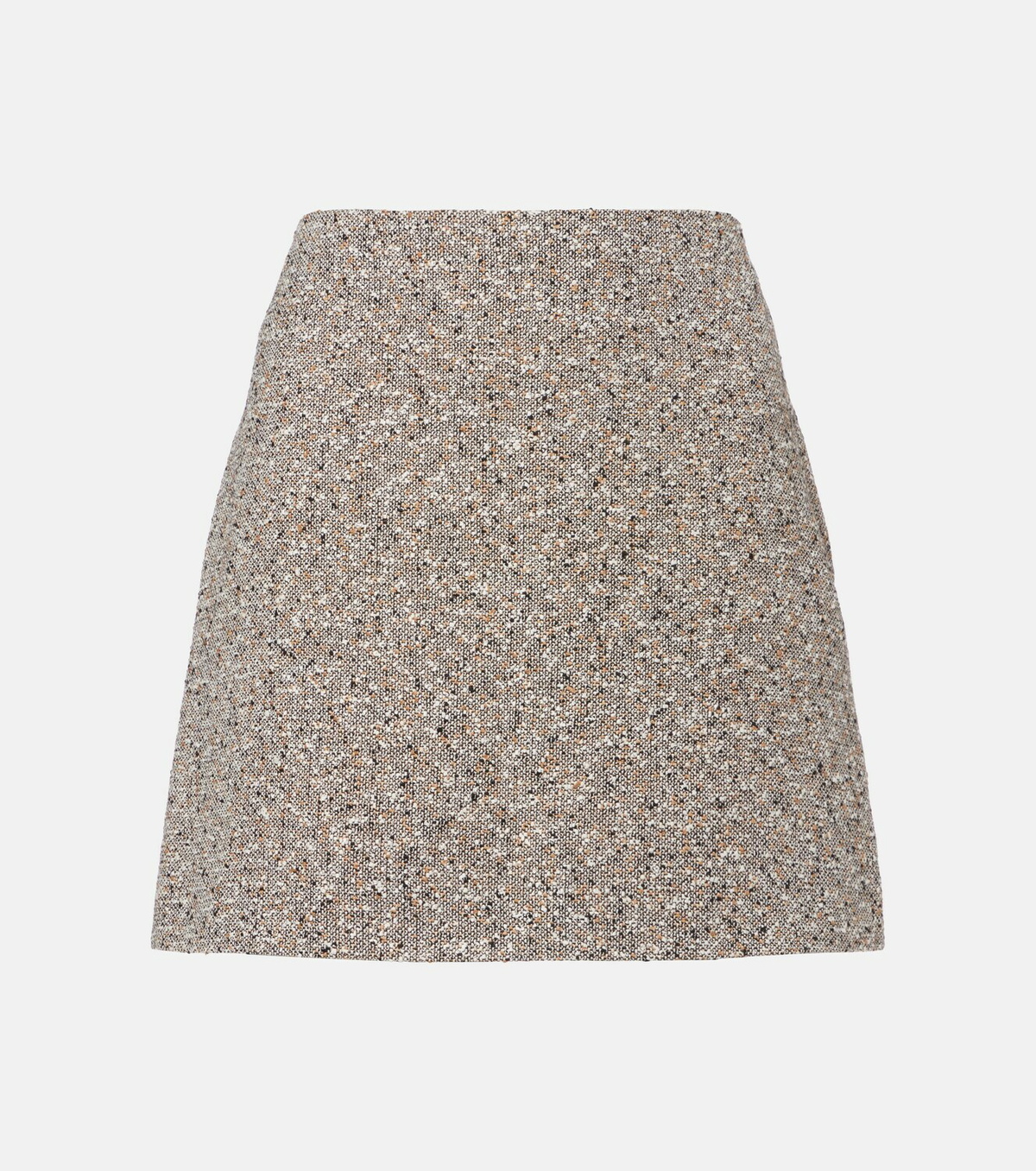 Blazé Milano Coci linen-blend tweed miniskirt