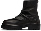 424 Black Marathon Boots
