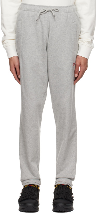 Photo: 424 Gray Embroidered Lounge Pants