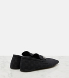 Gucci Horsebit GG Canvas loafers