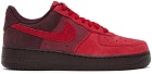 Nike Red Air Force 1 '07 Layers of Love Sneakers