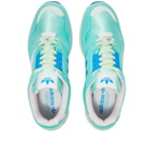 Adidas Men's Zx 8000 Sneakers in Lime/Ecru/Blue Rush