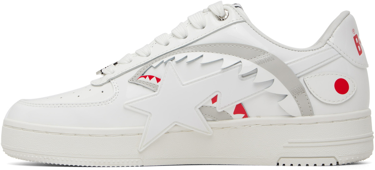 BAPE White BAPE STA #1 Sneakers