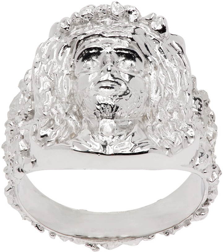 Photo: Veneda Carter SSENSE Exclusive Silver VC019 Ring