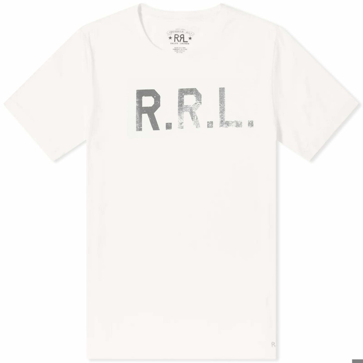 Photo: RRL Men's Graphic Logo T-Shirt in White