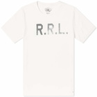 RRL Men's Graphic Logo T-Shirt in White