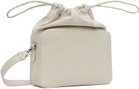 Maison Margiela Beige Logo Crossbody Bag