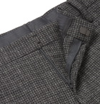 Paul Smith - Charcoal Slim-Fit Puppytooth Wool Suit Trousers - Gray