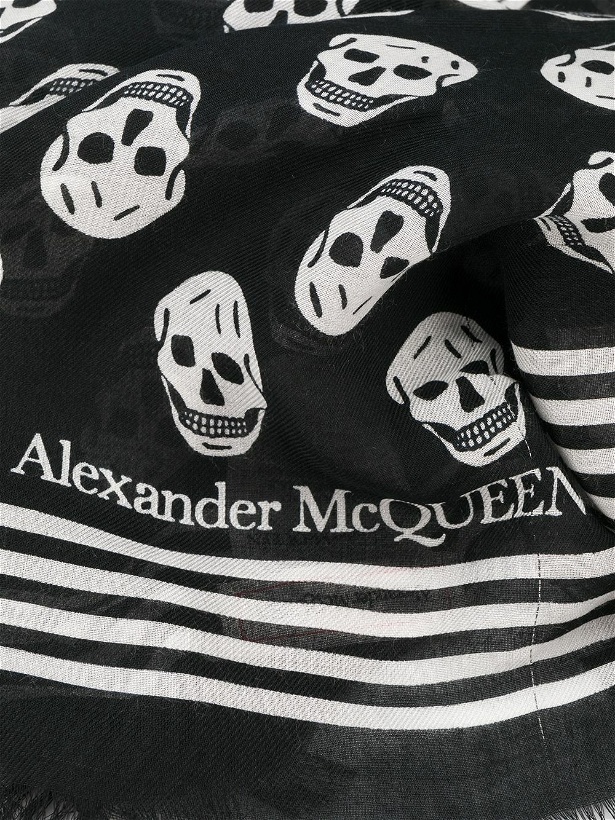 Photo: ALEXANDER MCQUEEN - Scarf With Logo
