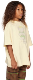 The Animals Observatory Kids Yellow Rooster T-Shirt